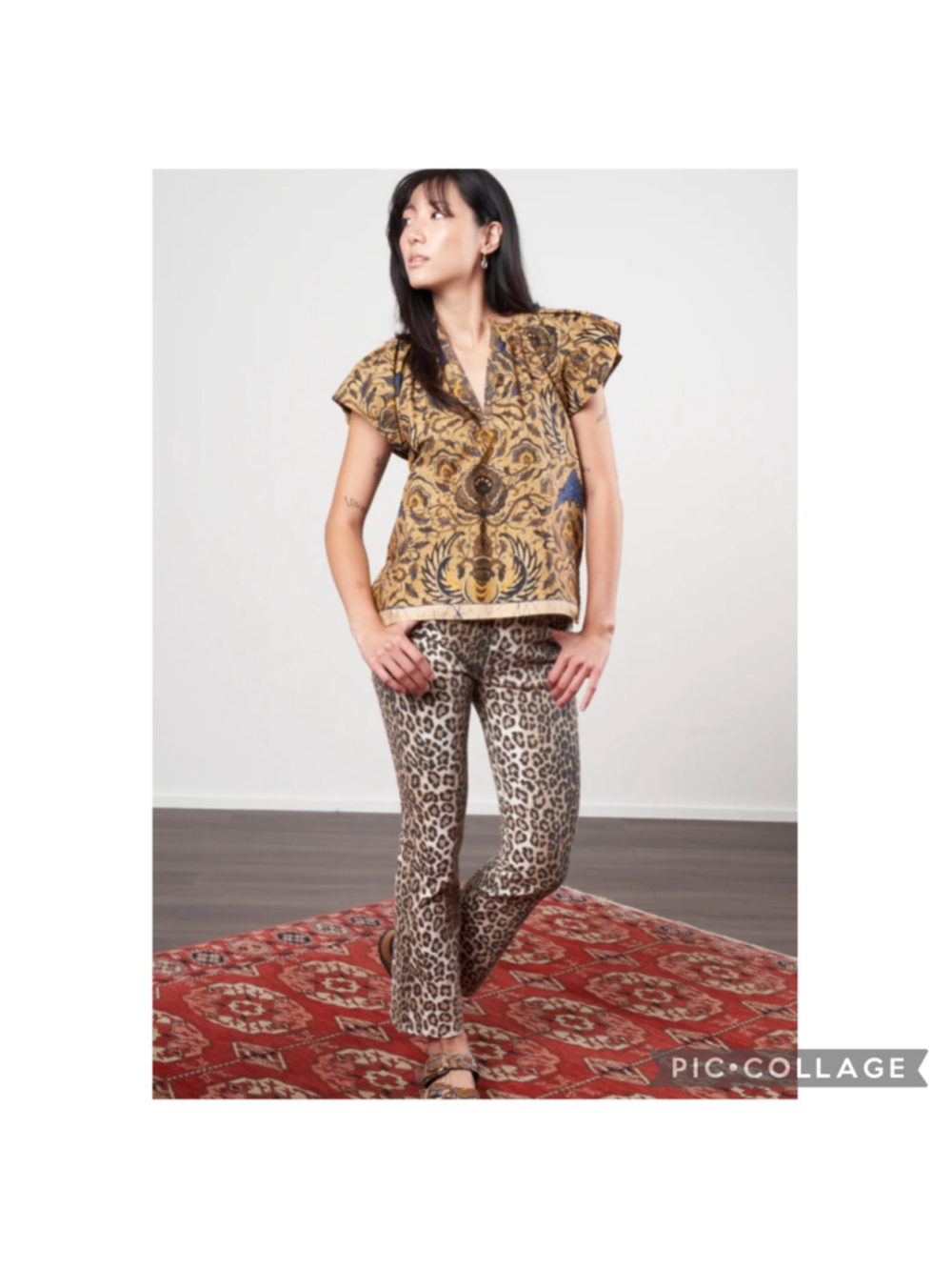 NWOT Ulla Johnson Inez Top - Horn | Sz 2